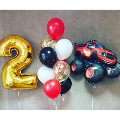 Сет воздушных шаров  "Вспыш"