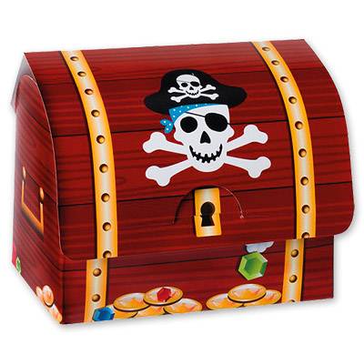 Сундук Пирата картонный
