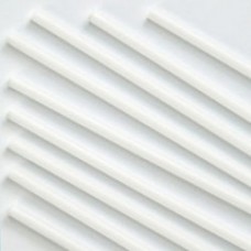 Палочка (трубочка) для воздушных Шаров 37 см диаметр 5 мм Белый