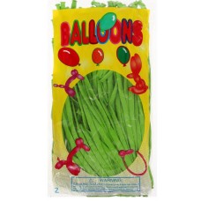 Воздушные шары для моделирования, цвет салатовый