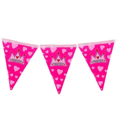 Растяжка "Принцесса" на 10 флажков