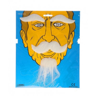 Борода усы брови