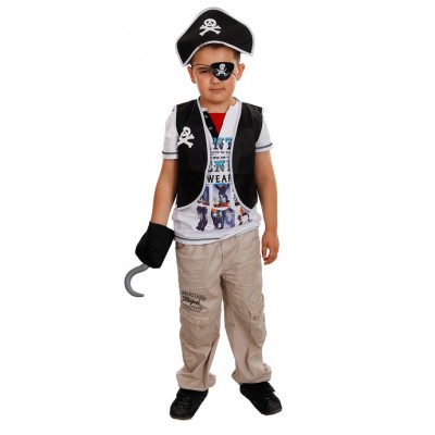 Карнавальный костюм "Пират" размер 36-38
