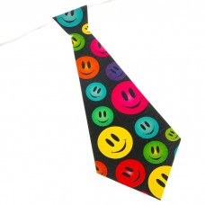 Карнавальный галстук (набор 6 шт) "Смайлы"