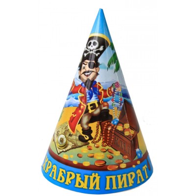Колпак "Пират", набор 6 шт