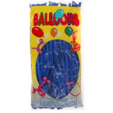 Воздушные шары для моделирования, цвет синий