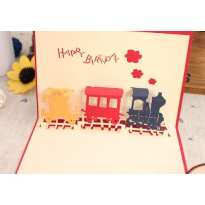 Открытка "Паровоз"