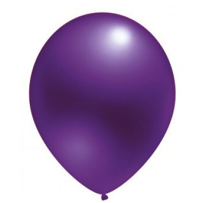Воздушный шар фиолетовый 12" Металлик