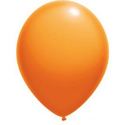 Воздушный шар оранжевый 12"