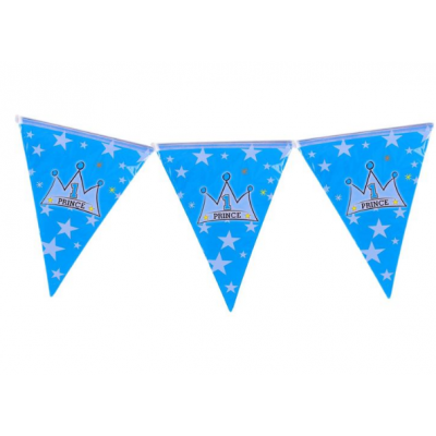 Растяжка "Принц" на 10 флажков