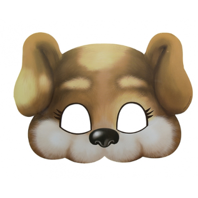Маска карнавальная "Собачка"