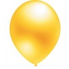 Воздушный шар желтый 12" Металлик