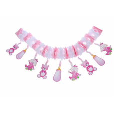 Гирлянда "С рождением", для девочки, 300 см Гирлянда "С рождением", для девочки, 300 см