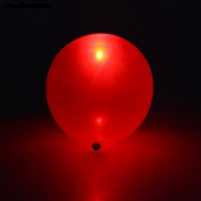 Светящийся воздушный шарик (30 см), Красный