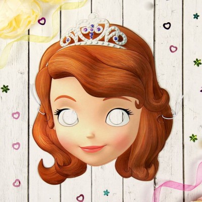 Маска карнавальная "София" Принцесса София, 21,2 х 26,1 см Маска карнавальная "София" Принцесса София, 21,2 х 26,1 см