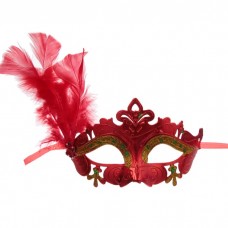 Карнавальная маска «Нежность», с пером, цвета МИКС