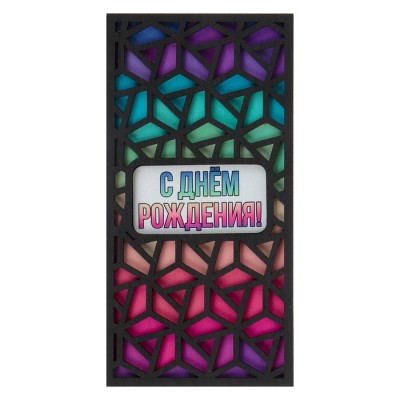 Конверт деревянный резной 