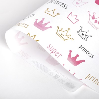 Бумага крафтовая «Для девочки», 50 × 70 см