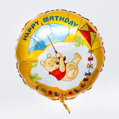 Фольгированный шар «Happy birthday!», Медвежонок Винни 17