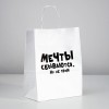 Пакет подарочный с приколами «Мечты сбываются, но не твои», 24 х 14 х 30 см