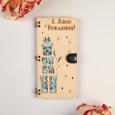 Конверт деревянный 