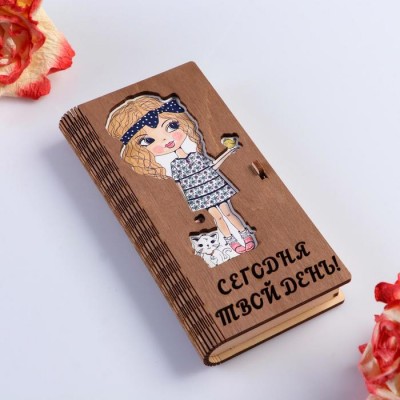 Конверт деревянный 