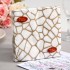 Салфетки бумажные Gold decor «Золотая вуаль на белом», 3 слоя, 33*33 см, 20 шт.