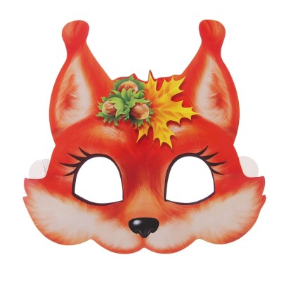 Маска карнавальная "Белочка" Маска карнавальная "Белочка"